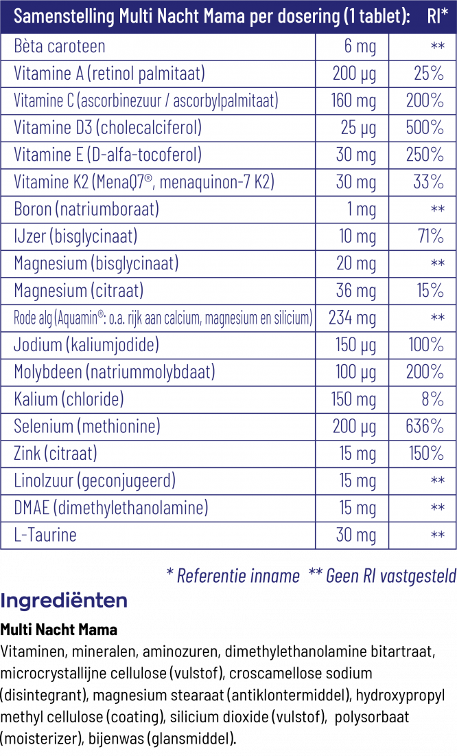 Multi Dag & Nacht Mama®