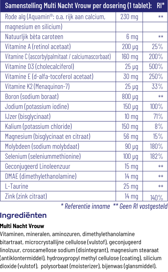 Multi Dag & Nacht Vrouw®