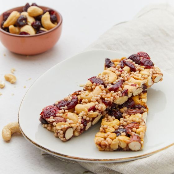 PS. Nuts & Cranberry bar
