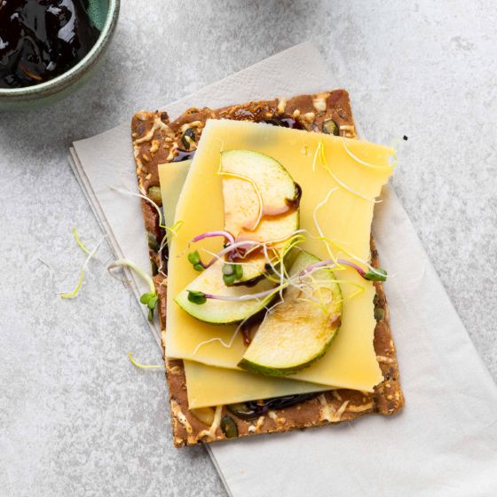 PS. Crackers cheese and pumpkin seed