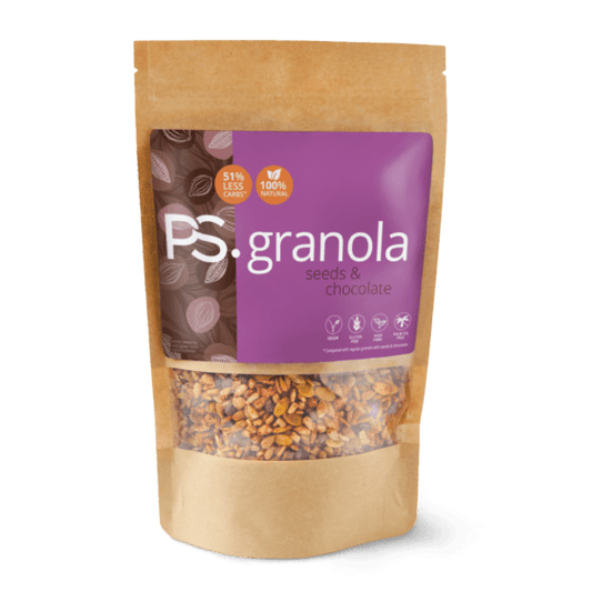 PS. Granola seeds & chocolate